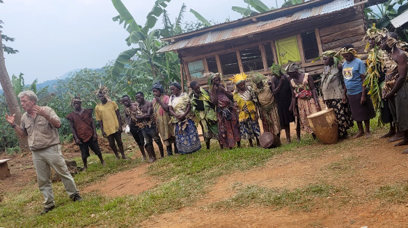 entertaining visitors and guests