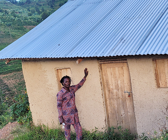 built homes for the homeless